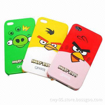 PC case for iPhone 4/4s, with colorful printing